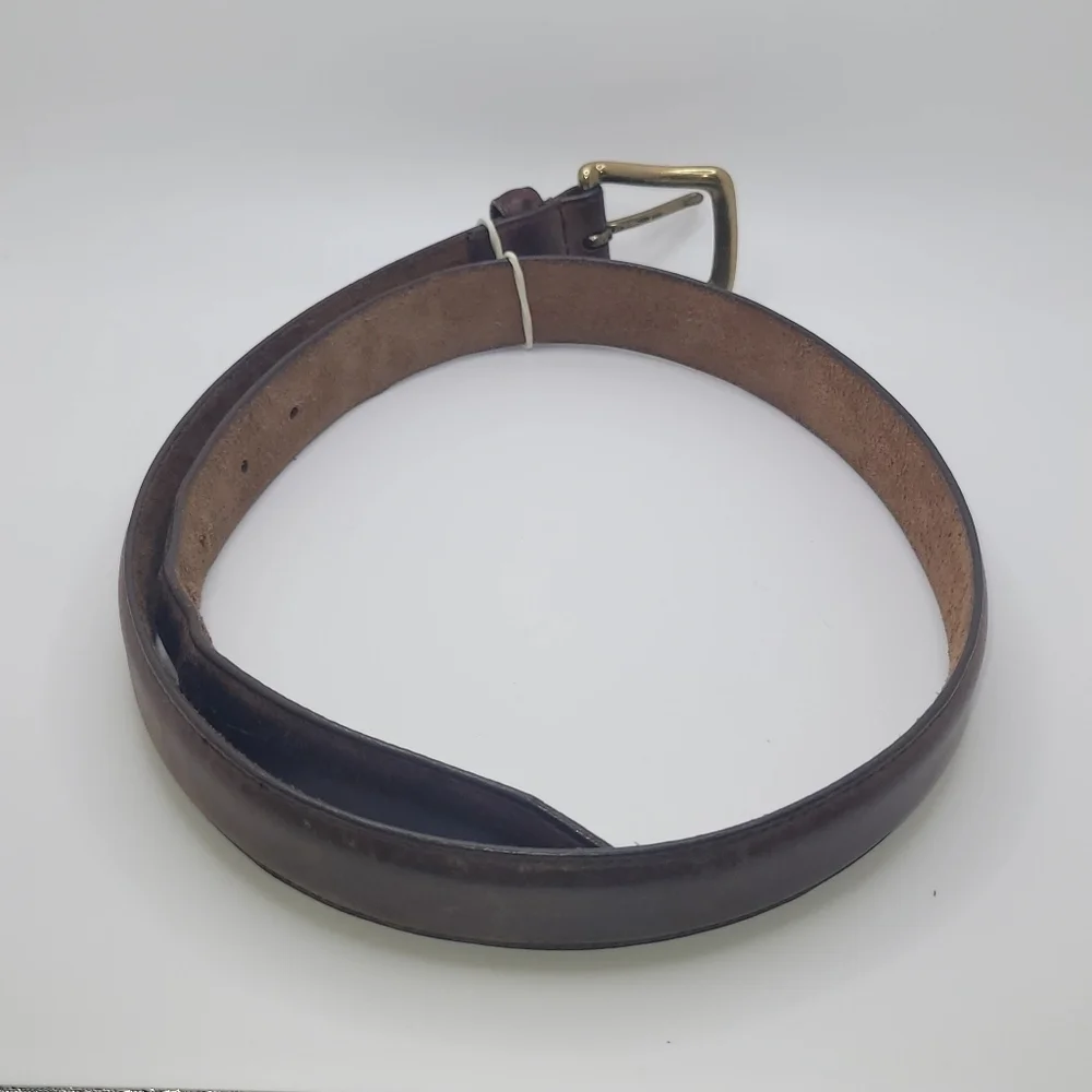 Oiled Chamois Cowhide Belt